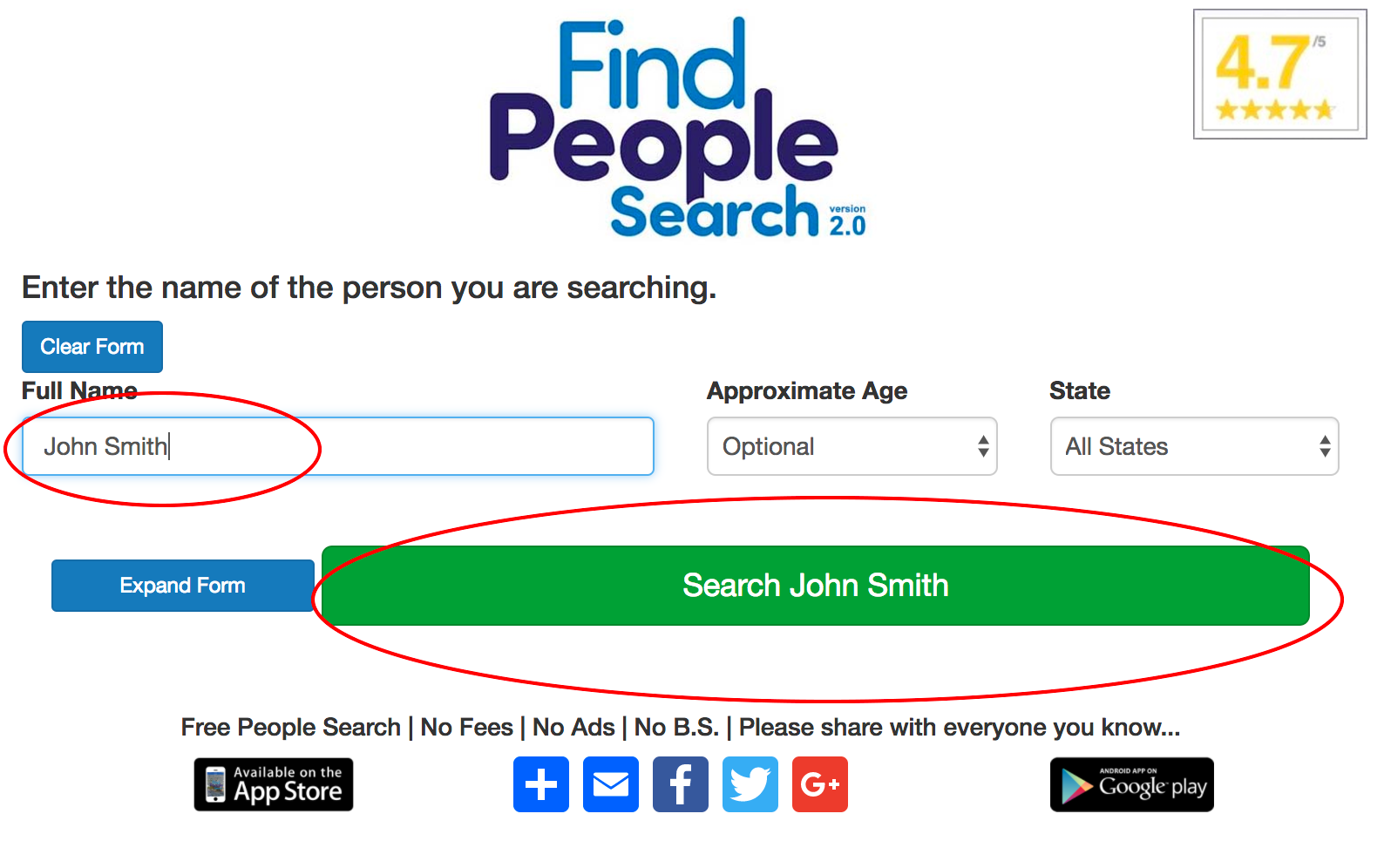 Find People Search Customer Service